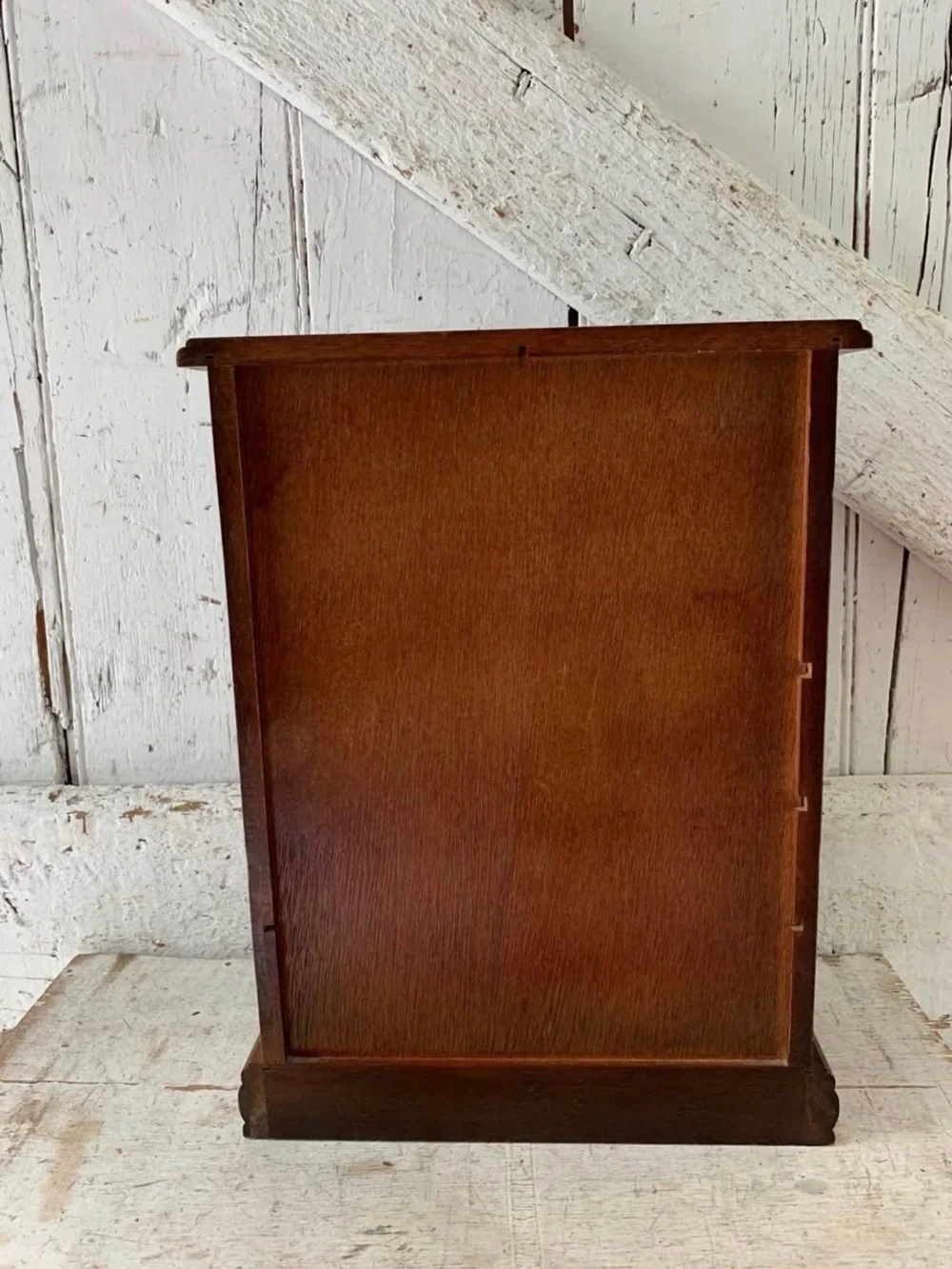 Vintage compact wooden